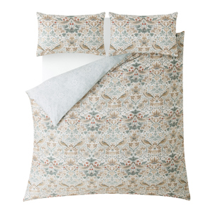 William Morris At Home Strawberry Thief Duvet Cover Set